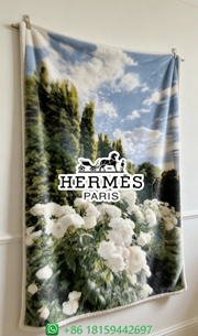 Hermes Throw Blankets